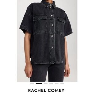 Rachel Comey Charcoal Button-Up Shirt